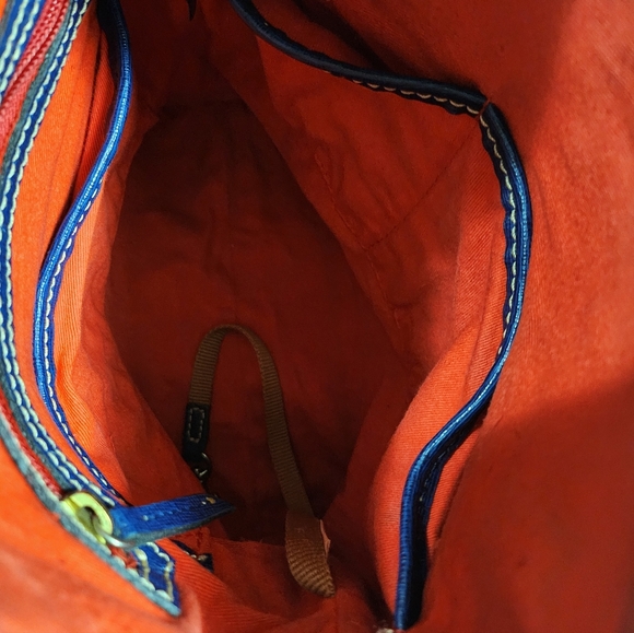 Dooney & Bourke Multicolor Floral Crossbody Bag GUC - Picture 3 of 14